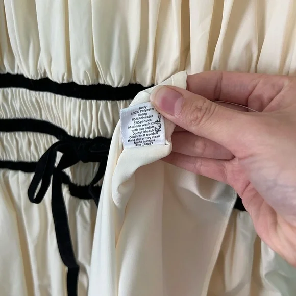 Hunter Bell Rene Dress Ivory size 4 - Picture 7 of 10